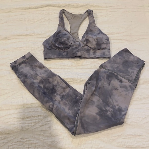 lululemon athletica Pants - *SOLD* Lululemon diamond dye set
